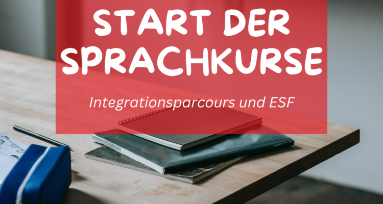 September: Start der Sprachkurse