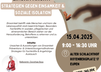 Seminar: Einsamkeit erkennen & handeln